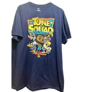 Space Jam A New Legacy Funko Pop Tune Squad Men's Blue T-Shirt Size XL